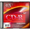 Диск VS CD-R 700Mb, 52x, Slim Case (1 шт)