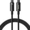 Кабель USB Type-C-USB Type-C, 3 м, черный, Baseus Tungsten Gold