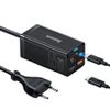 Сетевое зарядное устройство BASEUS GaN3 Pro Desktop Fast Charger 2C 2U 65W CCGP040101, PD 65 Вт, черный