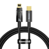 Кабель USB Type-C-Lightning 8-pin, 1 м, черный, Baseus Explorer