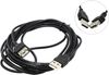 Кабель-удлинитель USB(Am)-USB(Af), 3 м, черный, Exegate