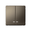 Выключатель Systeme Electric, 2кл., СТАЛЬ
