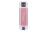 Внешний SSD Transcend ESD310 2Tb, розовый (TS2TESD310P)