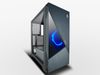 Корпус Azza Eclipse, Midi-Tower, без БП, черный