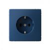 Розетка Systeme Electric ArtGallery, однопостовая, аквамарин