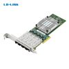 Сетевая карта LR-Link, 4xSFP, 1 Гб/с (LRES2028PF-4SFP)
