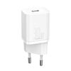 Сетевое зарядное устройство BASEUS Super Si quick charger 1C 30W CCSUP-J02, PD 30 Вт, белый