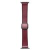 Ремешок ApW38 Square buckle для Apple Watch 38-41 мм, бордовый