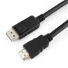 Кабель-переходник (адаптер) DisplayPort(20M)-HDMI(19M), 1 м, Bion BXP-CC-DP-HDMI (BXP-CC-DP-HDMI-010)