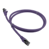 Патч-корд Lanmaster SSTP, кат.6a, 0.5 м, RJ45-RJ45, фиолетовый (LAN-PC45/S6A-0.5-VI)