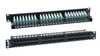 Патч-панель в шкаф 19" 1U, порты: 48xRJ-45 кат. 6, Cabeus (PLHD-48-Cat.6-Dual)