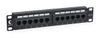 Патч-панель в шкаф 10" 1U, порты: 12xRJ-45 кат. 5e, Cabeus PL-12-Cat.5e 10"-Dual (PL-12-Cat.5e 10"-Dual)