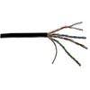 Витая пара Lanmaster UTP кат.5e 4 пары CCA 305м. (LAN-5EUTP-PT-LSZH-BK)