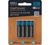 Батарейка GoPower Ultra, AAA (LR03), 1.5V, 4 шт