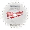 Пильный диск Milwaukee, ⌀160 мм x 20 мм по дереву/ламинат/фанера/шпон/ДСП/МДФ