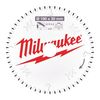 Пильный диск Milwaukee, ⌀190 мм x 30 мм по металлу/пластику