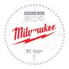 Пильный диск Milwaukee, ⌀254 мм x 30 мм по дереву
