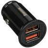 Автомобильное зарядное устройство Baseus Circular Plastic, 2xUSB