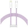 Кабель USB Type-C-Lightning 8-pin, 1 м, фиолетовый, Baseus Dynamic Series (CALD000005)