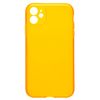 Чехол-накладка SC344 для смартфона Apple iPhone 11, прозрачный/оранжевый