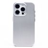 Чехол-накладка PC089 для смартфона Apple iPhone 15 Pro, серебристый