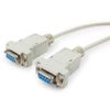 Кабель Gembird CC-134-10-N, RS-232 9pin F-RS-232 9pin F, 3 м, белый
