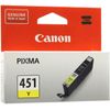 Картридж Canon CLI-451Y (6526B001), желтый