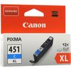 Картридж Canon CLI-451C XL (6473B001), голубой