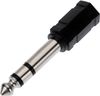 Переходник (адаптер) Jack 6.3mm(M) Jack 3.5mm(F), REXANT