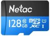 Карта памяти microSDHC Netac 128Gb Class 10 UHS-I U1 (NT02P500STN-128G-S)
