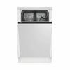 Посудомоечная машина встраиваемая Beko BDIS1W961, черный