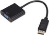 Кабель-переходник (адаптер) DisplayPort(20M)-VGA(15F), 15 см, Bion (BXP-A-DPM-VGAF-015)