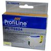 Картридж ProfiLine PL-0824-Y, совместимый, желтый, 250 страниц, для Epson