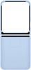 Чехол-накладка Samsung Silicone Case Flip 6 (F741) для смартфона Samsung Galaxy Z Flip 6, голубой
