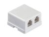 Розетка RJ-11 открытый монтаж, Netko