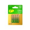 Батарейка GP Ultra Alkaline, AAA (LR03), 1.5V, 4 шт