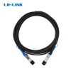 Кабель DAC LR-Link LRDAC-QSFP+-1SFP+-3M, QSFP+-SFP+, 3 м