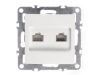 Розетка RJ-45 скрытый монтаж, Netko Optima Electric