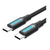 Кабель USB Type-C-USB Type-C, 3 м, черный, Vention (COSBI)