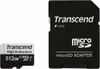Карта памяти microSDXC Transcend 512Gb Class 10 UHS-I U3 (TS512GUSD350V)