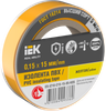 Изолента IEK MIXTAPE 7, 150 мкм/15 мм/5 м, желтая