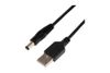Кабель питания REXANT USB(Am)-DC 5.5x2.1 мм(M), 1.5 м