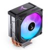 Кулер для процессора Jonsbo CR-1300 EVO Black, 90 мм, 2000rpm, 160 Вт, RGB