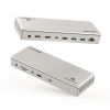 Док-станция WAVLINK Thunderbolt 4 Three Display 4K@60Hz 13-in-1 Docking Station, серебристый (WL-UTD45)
