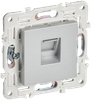 Розетка RJ-45 скрытый монтаж, IEK SK-K01S SKANDY