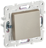 Выключатель IEK SKANDY SK-V01Sh, 1кл., шампань