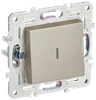 Выключатель IEK SKANDY SK-V07Sh, 1кл., черный
