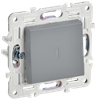 Выключатель IEK SKANDY SK-V07Gr, 1кл., серый