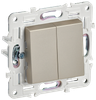 Выключатель IEK SKANDY SK-V04Sh, 2кл., шампань