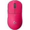 Мышь Logitech PRO Х Superlight 2, USB/Радиоканал, красный (910-006797)